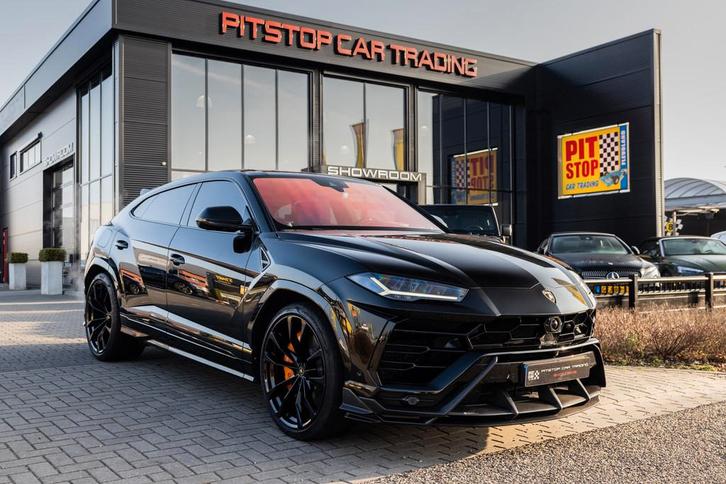 Lamborghini Urus 4.0 V8, Keramisch, Pano, B&O 3D, Carbon, 22, Auto's, Lamborghini, Particulier, Te koop, Urus, 360° camera, 4x4