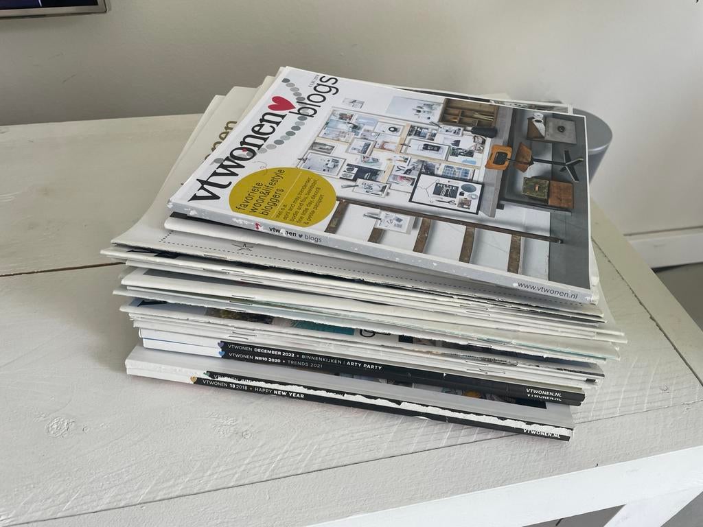 Vtwonen tijdschriften, Ophalen, Gelezen