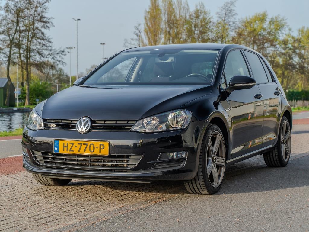 Volkswagen Golf 1.4 TSI 90KW 5D 2014 Zwart, Auto's, Voorwielaandrijving, Euro 5, Stof, 4 cilinders