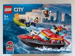 Lego City 60373 Brandweerboot Nieuw in doos!, Lego, Denemarken, Nieuw, Ophalen of Verzenden