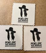 3 papieren viltjes penelope benidorm, Ophalen of Verzenden, Nieuw, Overige typen