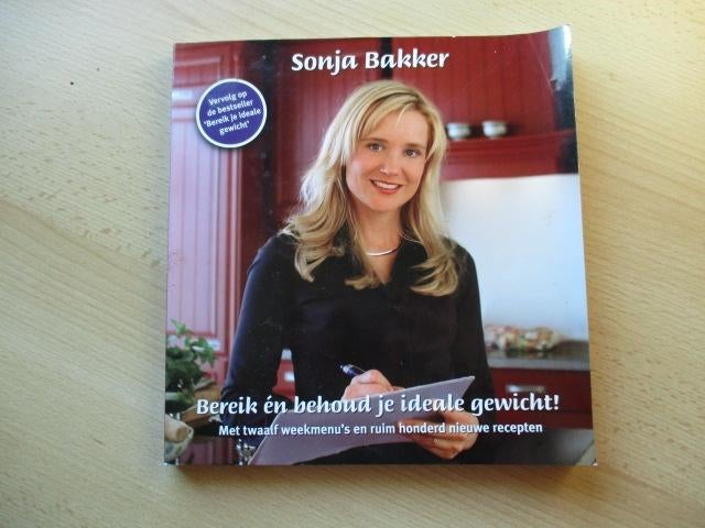 Sonja Bakker Bereik je ideale gewicht 3 boeken, Boeken, Ophalen of Verzenden, Gelezen, Dieet en Voeding