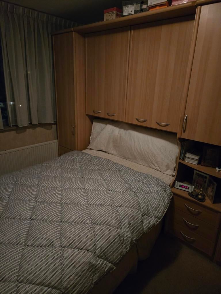 Slaapkamer meubelement, Huis en Inrichting, Ophalen, Gebruikt, Tweepersoons