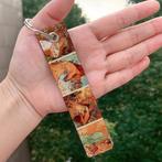 Alphonse Mucha jaargetijden Stoffen Jugendstil Sleutelhanger, Ophalen of Verzenden, Nieuw