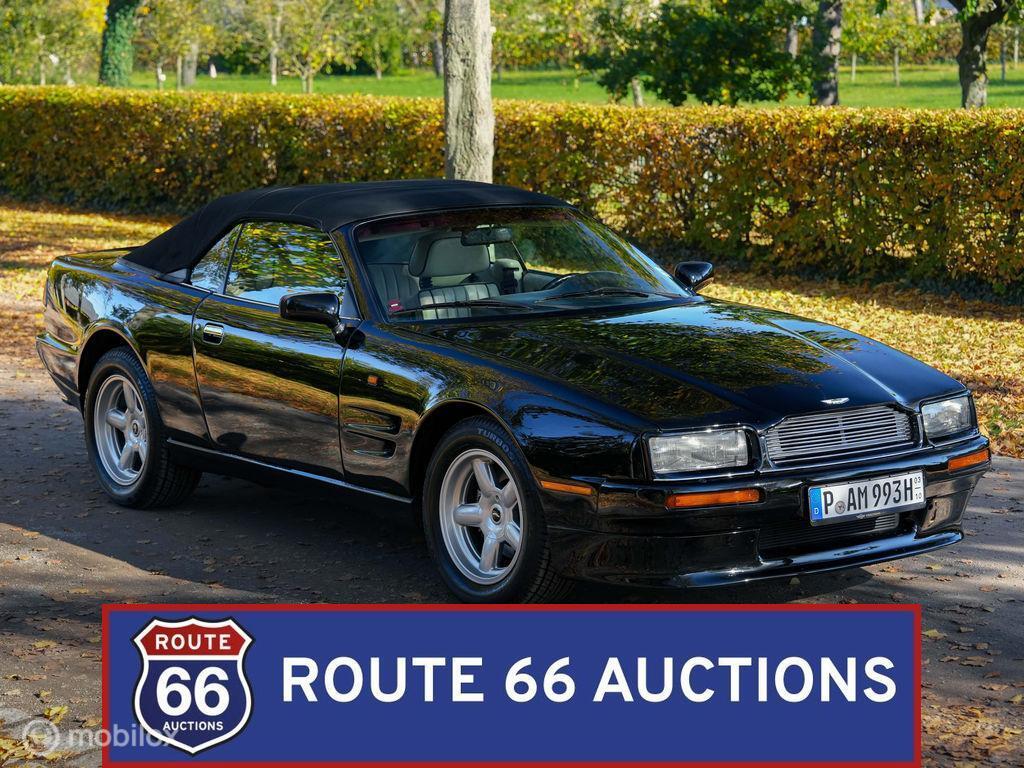 Aston Martin Virage Volante | 1993 | Route 66 Auctions, Auto's, Oldtimers, Overige carrosserieën, Zwart, Bedrijf, Handgeschakeld