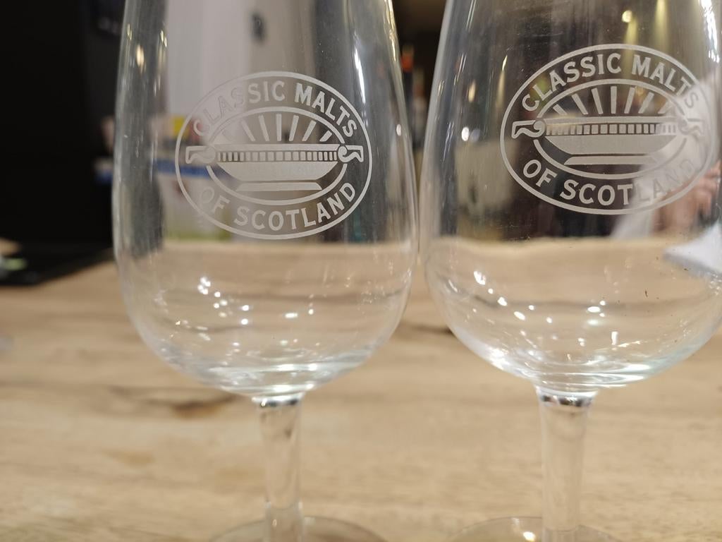 Classic Malts of Scotland whisky nosing glazen - 4 stuks, Ophalen of Verzenden