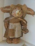 Paashaas van stro en jute, Ophalen of Verzenden