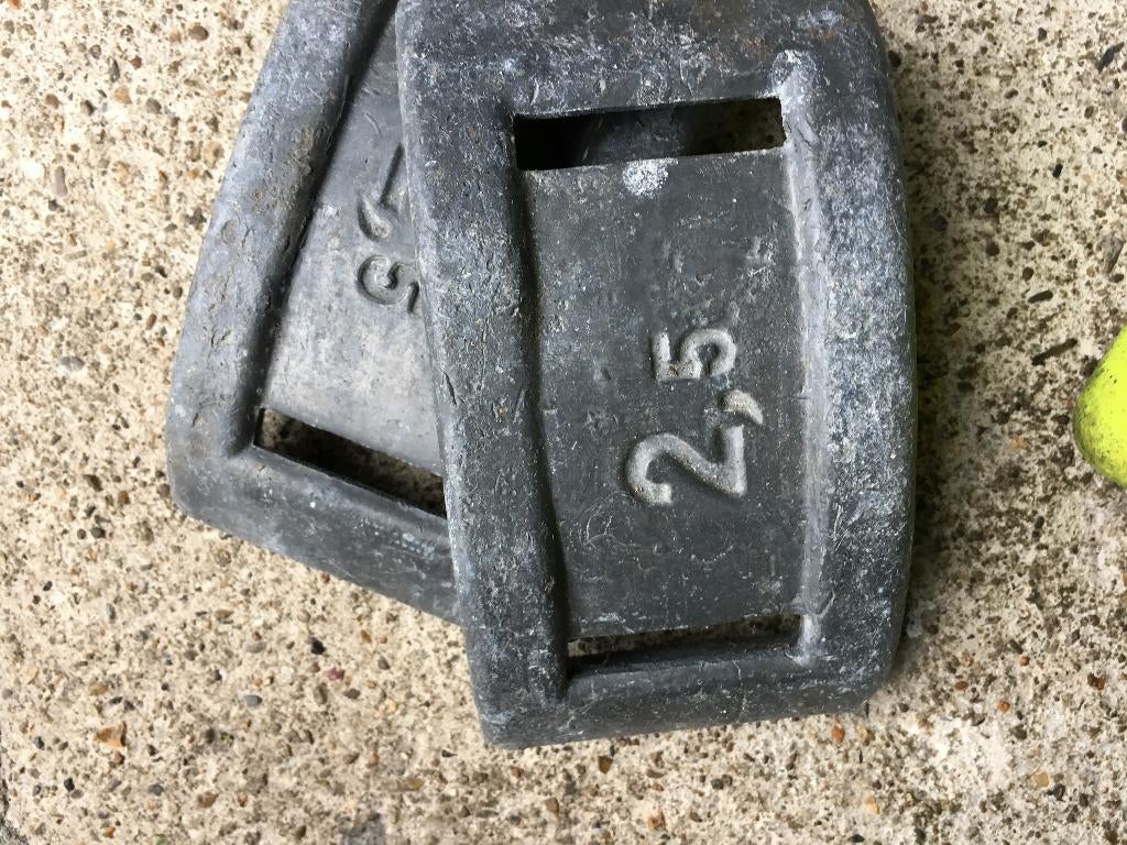 Duiklood 2,5 kg, Watersport en Boten, Duiken, Ophalen of Verzenden, Gebruikt, Lood of Loodgordel