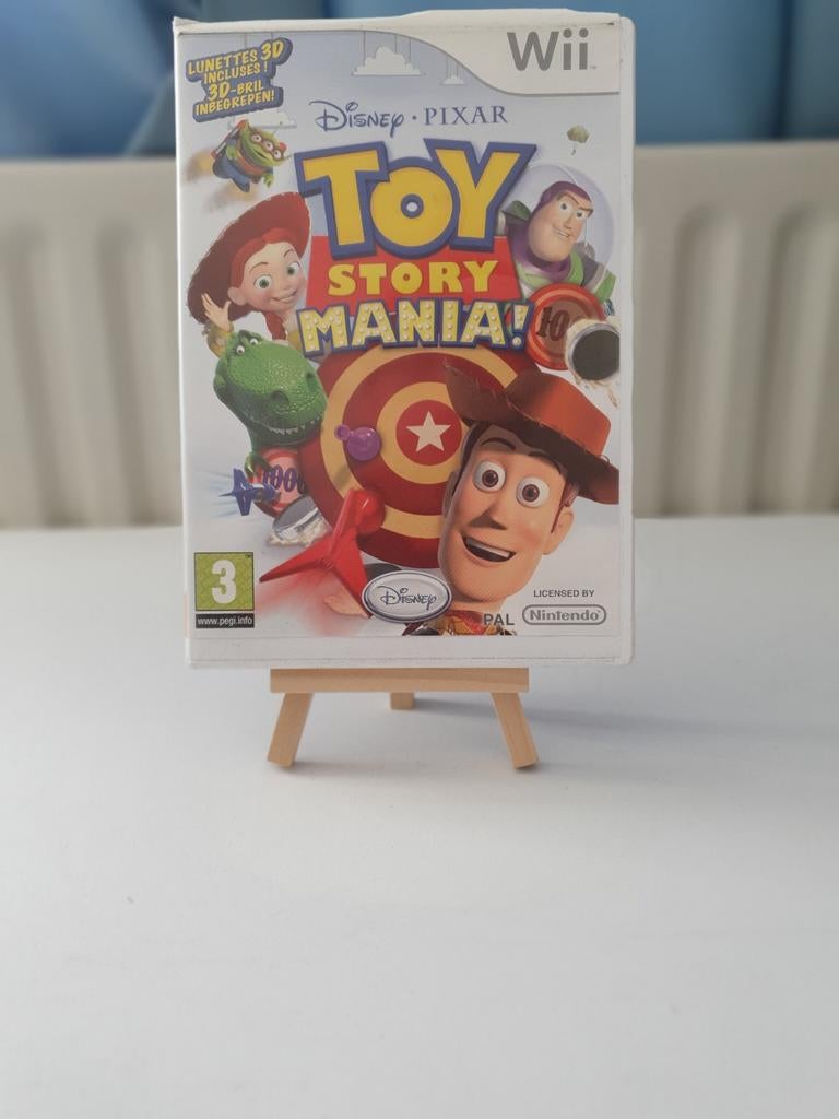 Toy Story Mania! Wii - Gebruikt, Spelcomputers en Games, Gebruikt, Eén computer, Ophalen of Verzenden, Support@disney.com