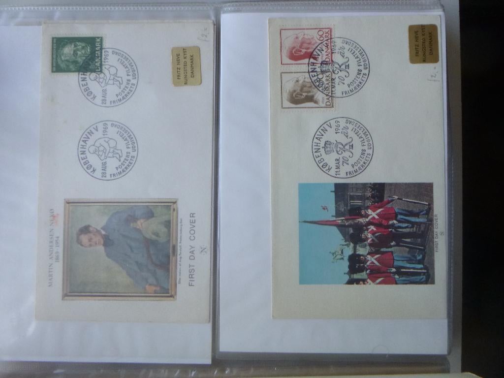 Davo album Poststukken oa Nederland euro, Danmark, Belgie,, Ophalen of Verzenden, Nederland en Buitenland