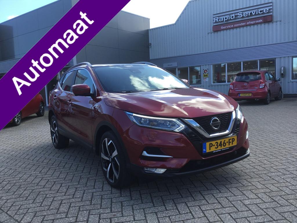 Nissan QASHQAI 1.3 DIG-T 160 DCT Premium Edition (bj 2021), 12 maanden, Gebruikt, Euro 6, Leder