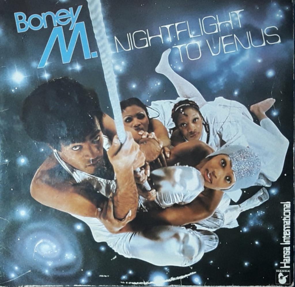 Prachtig LP vinyl album Boney M Nightflight te Venus AKTIE!!, Ophalen of Verzenden, Zo goed als nieuw, 12 inch