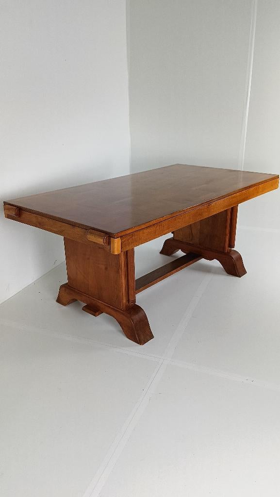 Geweldige Art Deco eettafel, Antiek en Kunst, Antiek | Meubels | Tafels, Ophalen of Verzenden