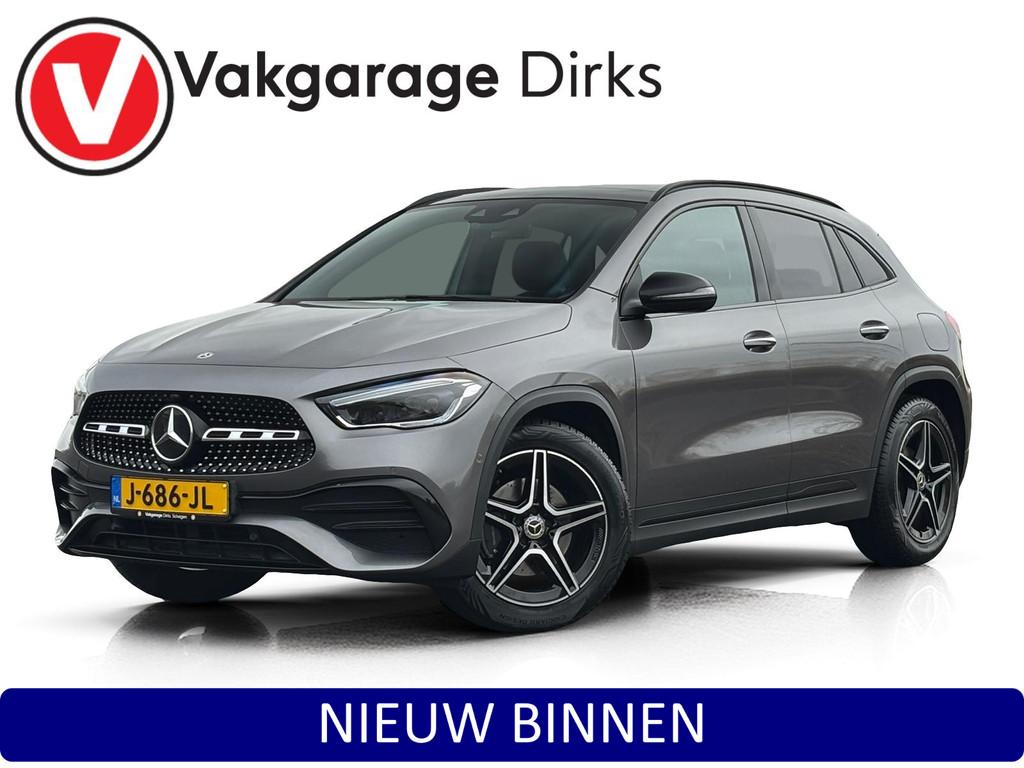 Mercedes-Benz GLA-klasse 200 AMG Business Solution + ✅ Pan, Auto's, Mercedes-Benz, Bedrijf, Te koop, GLA, ABS, Achteruitrijcamera