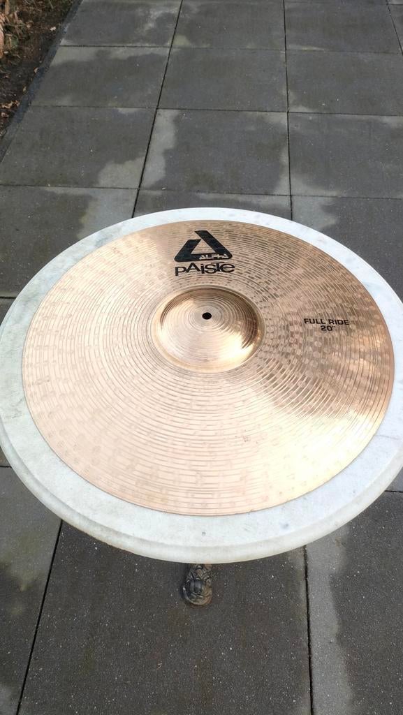 Paiste Ride, Muziek en Instrumenten, Ophalen of Verzenden, Gebruikt, Overige merken
