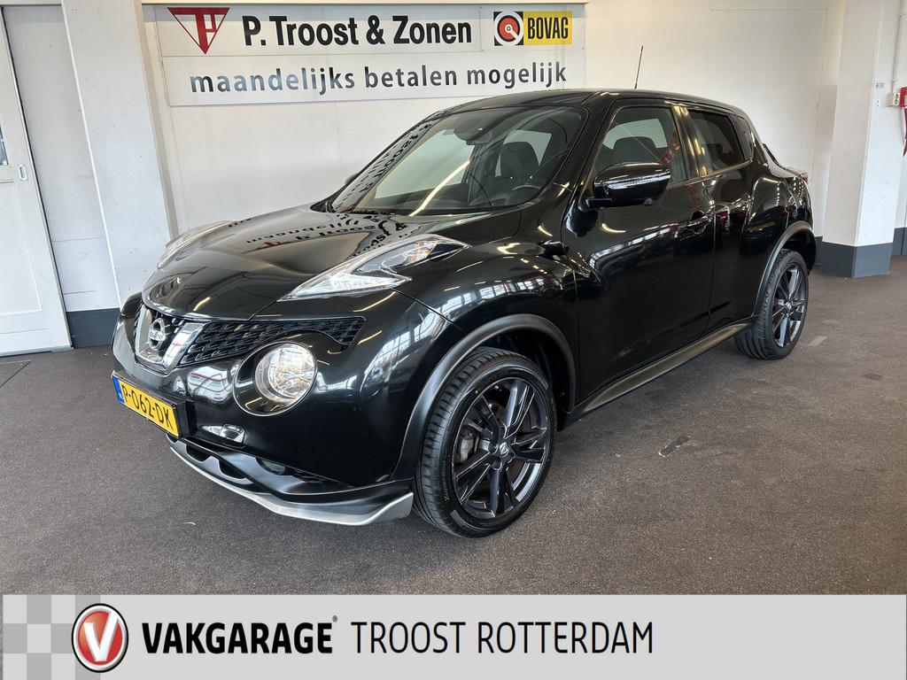 Nissan Juke 1.2 DIG-T S/S Tekna | Cruise control | Climate c, Voorwielaandrijving, 639 kg, Met garantie (alle), Zwart