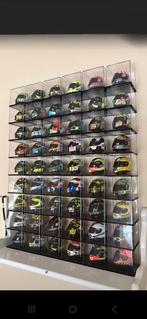 100 Rossi Mini altaya Helmen - Valentino Rossi Collectie, Overige merken, Ophalen of Verzenden, Zo goed als nieuw, Groter dan 1:32