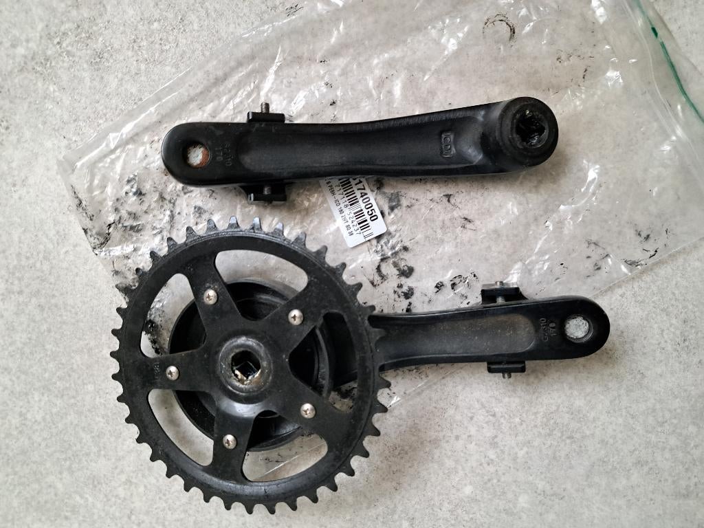 crankstel, Gebruikt, Staal, Ophalen, Crankstel of Pedalen