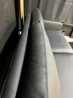 Gispen AD 3-zits bank - Nieuw Toledo zwart leer, Ophalen, ., Driepersoons, Zo goed als nieuw