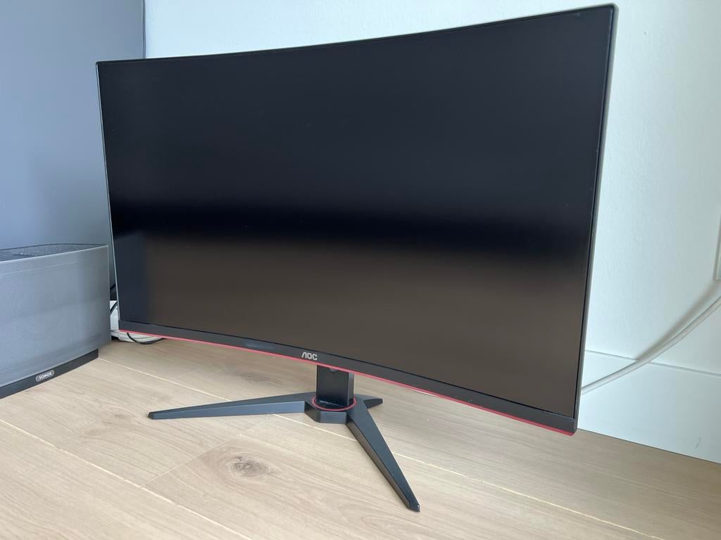 AOC 32 inch Curved Gaming Monitor - 144Hz QHD, Computers en Software, Monitoren, HDMI, 101 t/m 150 Hz, Curved, VA