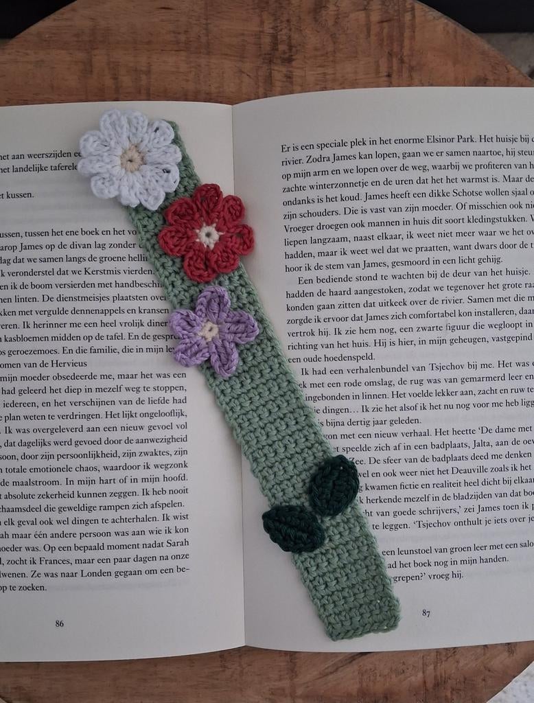 Gehaakte boekenlegger, Ophalen of Verzenden, Nieuw, Haken, Overige typen