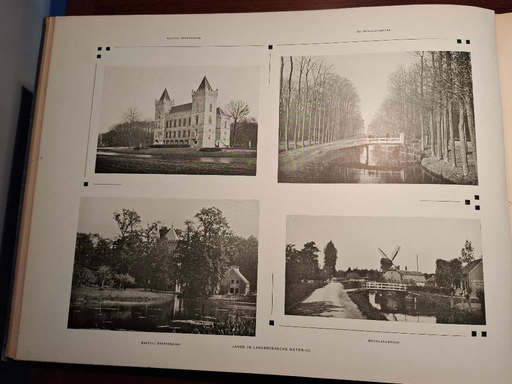 Antieke boeken van de ANWB - Ons Eigen Land (4 stuks), Ophalen of Verzenden, Jan Feith e.a