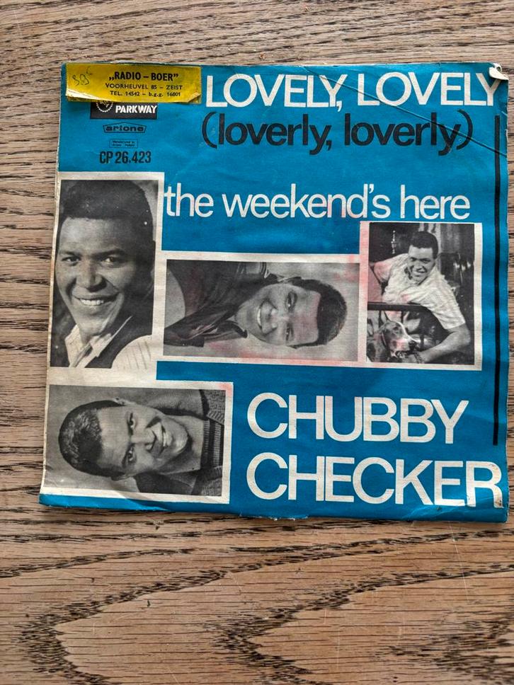 Chubby Checker - Lovely, Lovely (Loverly, Loverly), Cd's en Dvd's, Vinyl Singles, Gebruikt, Single, Pop, 7 inch, Verzenden