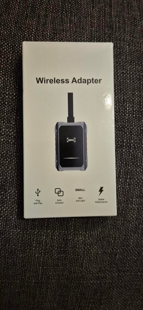 Wireless Adapter USB Carplay dongle Android / Apple, Auto diversen, Auto-accessoires, Ophalen of Verzenden
