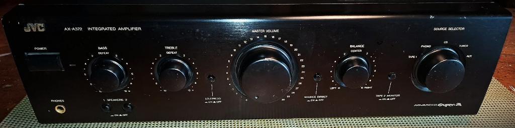 Versterker JVC ax-a372BK, Audio, Tv en Foto, Versterkers en Receivers, Ophalen, Gebruikt, JVC, Minder dan 60 watt