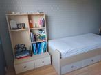 Complete tienerkamer: bed, boekenkast en buro, Ophalen, Gebruikt, 90 cm, Eenpersoons