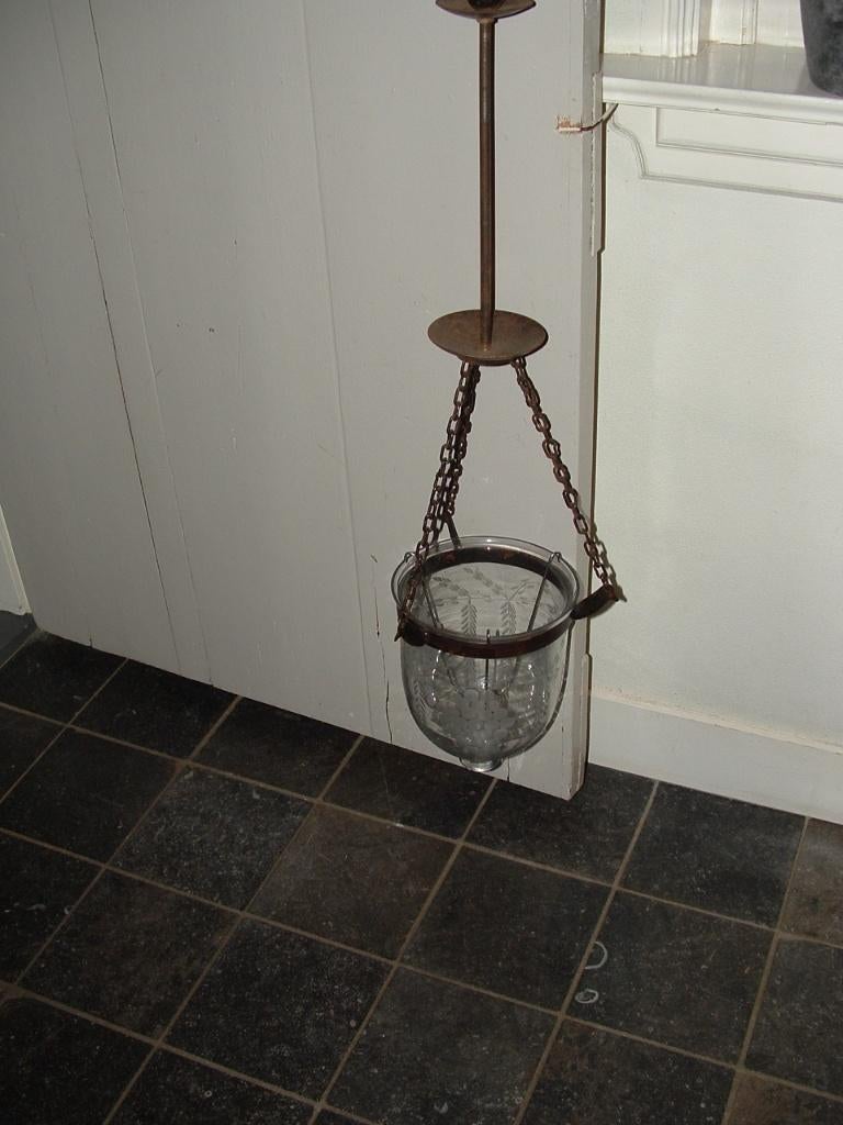 2x Dewan's collection Bell jar hanglamp lantaarn lamp India, Huis en Inrichting, Lampen | Hanglampen, Ophalen of Verzenden, Gebruikt