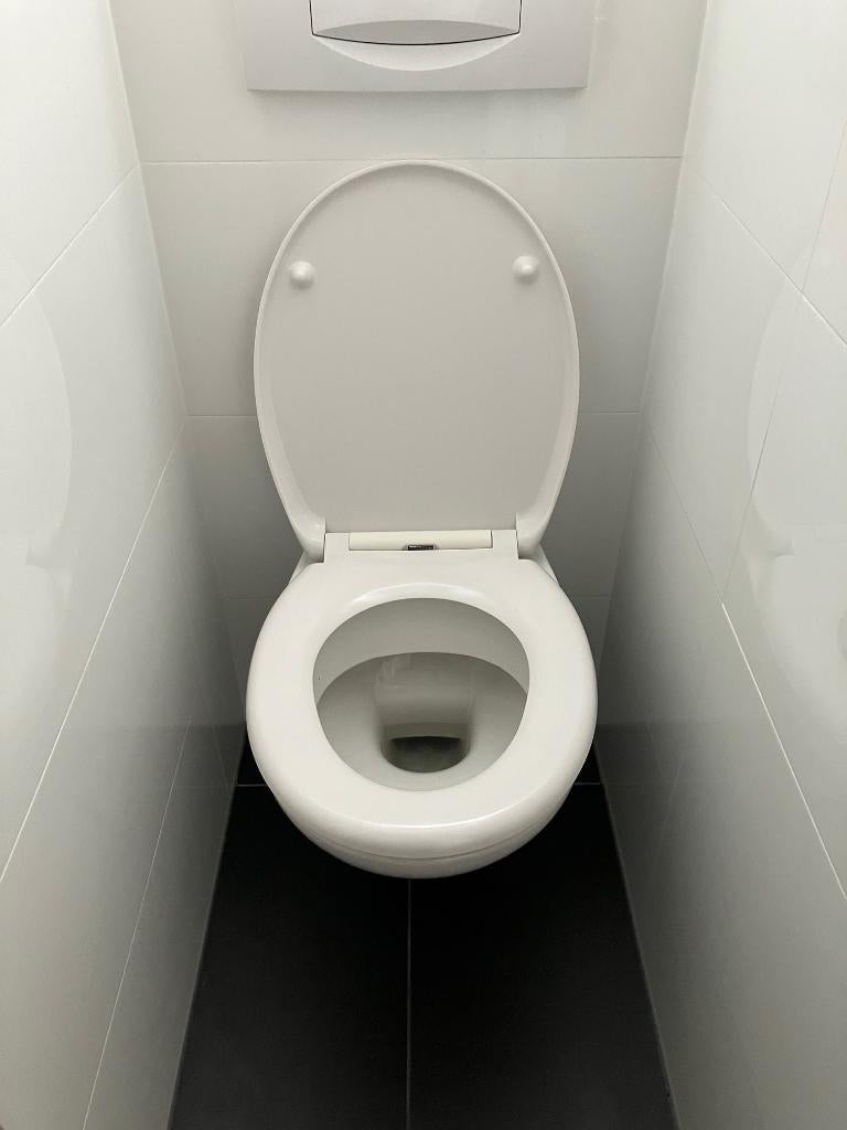 toiletpot incl toiletbril, Ophalen, Gebruikt, Toilet