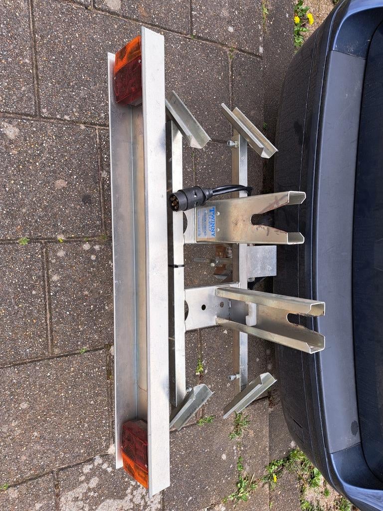 Twinny Load fietsendrager voor 2 fietsen, Ophalen, 2 fietsen, Gebruikt, Trekhaakdrager