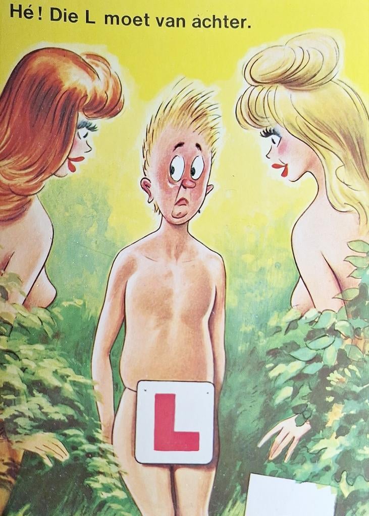 Vintage Ansichtkaart Humor, Zandvoort, Ophalen of Verzenden, Ongelopen, Noord-Holland