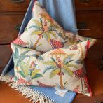 Handgemaakte SET kussens Exotic Monkeys / Exotische Aapjes, Huis en Inrichting, Woonaccessoires | Kussens, Westdijk 41 3241 GT Middelharnis