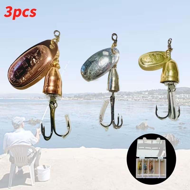 3 stuks, Spinners Kunstaas, Ophalen of Verzenden, Nieuw, Kunstaas