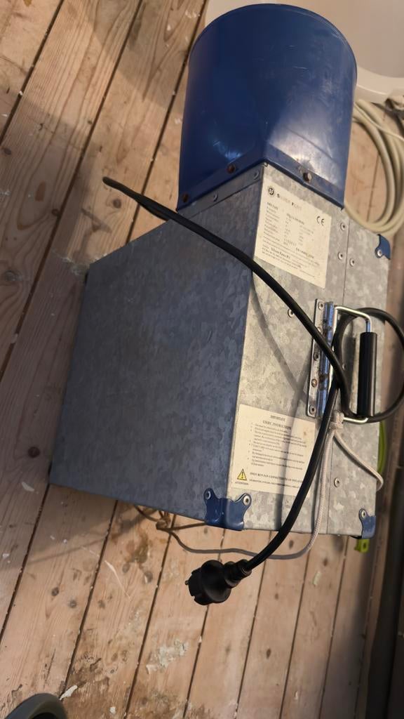 Silver Fans 1.1 kW Blower voor Luchtkussen, Ophalen, Gebruikt, Ventilator