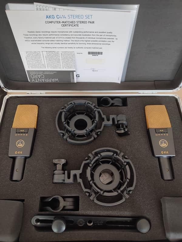 AKG C414 XL II, Muziek en Instrumenten, Microfoons, Ophalen of Verzenden, Zo goed als nieuw, Studiomicrofoon