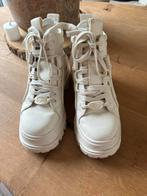 Buffalo Boots MT 38 - Witte Vegan Laarzen, Kleding | Dames, Schoenen, Ophalen of Verzenden, Gedragen, Wit, Lage of Enkellaarzen