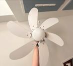 QAZQA Plafondventilator met lamp - 1 lichts - 80cm - Wit, Ophalen, Gebruikt, Plafondventilator