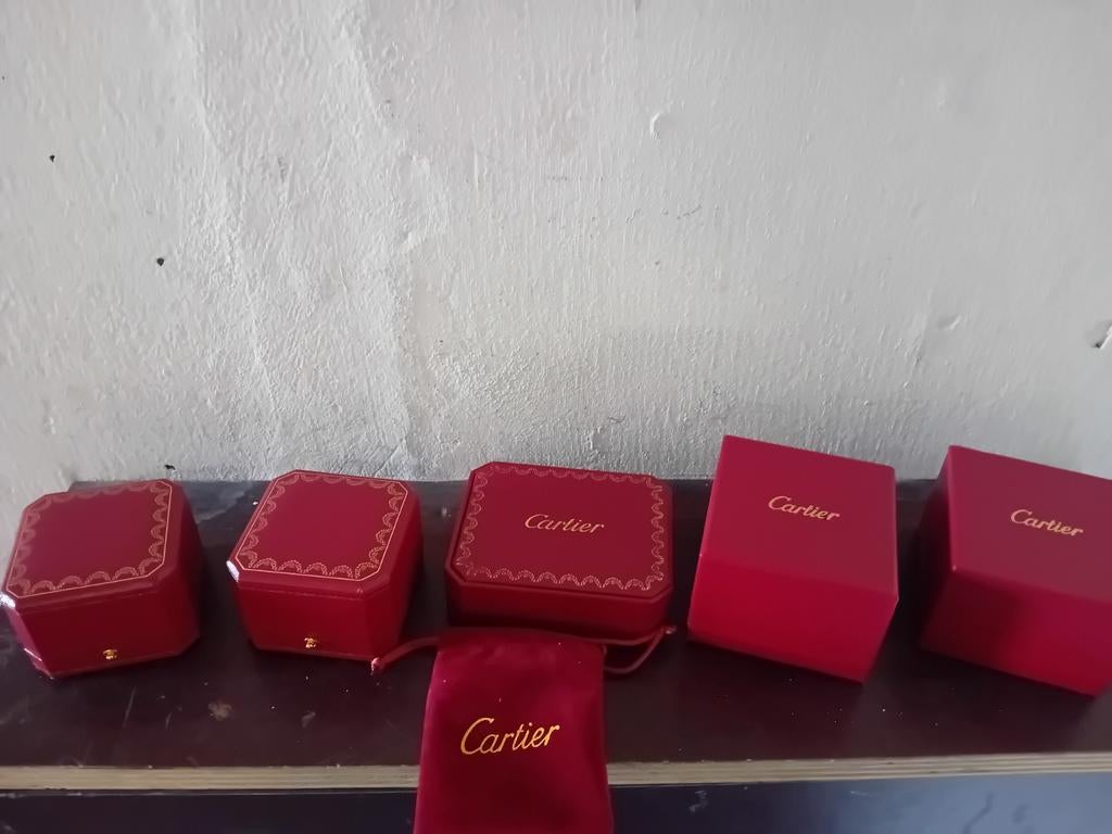 Lege Cartier doosjes en zakje, Ophalen of Verzenden, Zo goed als nieuw