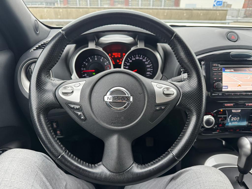 Nissan Juke 1.6 DIG-T Tekna All-Mode AUT-6 I AWD I 1EIG, Auto's, Nissan, Euro 5, Gebruikt, Zwart, 728 kg