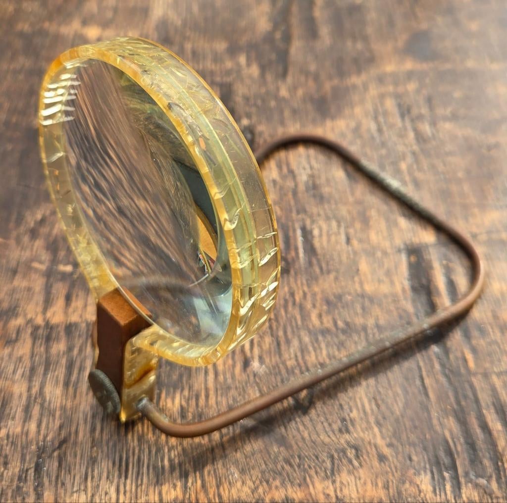 Vintage vergrootglas inclusief doos, Antiek en Kunst, Ophalen of Verzenden
