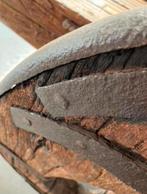 Oude houten kar met ijzeren wielen, Antiek en Kunst, Ophalen of Verzenden