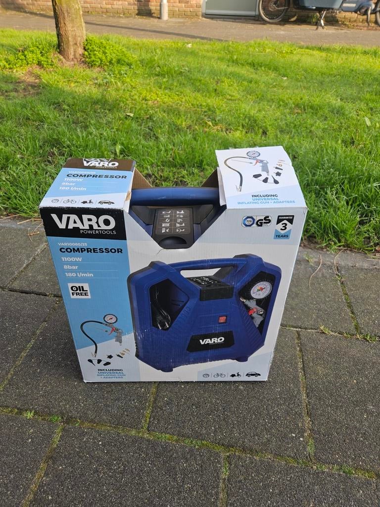 Compressor, Doe-het-zelf en Verbouw, Ophalen, 6 tot 10 bar, Zo goed als nieuw, Minder dan 200 liter/min