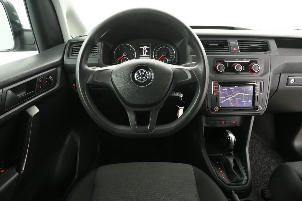 Volkswagen Caddy Maxi 2.0 TDI 102PK L2 | Automaat | Airco |, Auto's, Bestelauto's, Stof, Gebruikt, Euro 6, 4 cilinders
