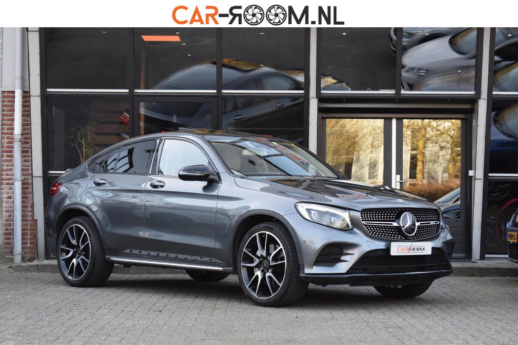 Mercedes-Benz GLC-klasse Coupé AMG 43 4MATIC Pano Lane 360C, Auto's, Mercedes-Benz, Bedrijf, Te koop, GLC Coupé, 360° camera, 4x4