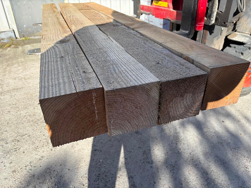 2e keus douglas palen, Ophalen, Zo goed als nieuw, 250 cm of meer, Palen