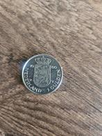 Zilveren 1 Gulden Munt 1980 Koningin Beatrix, Postzegels en Munten, Munten | Nederland, 1 gulden, Koningin Beatrix, Zilver, Ophalen of Verzenden