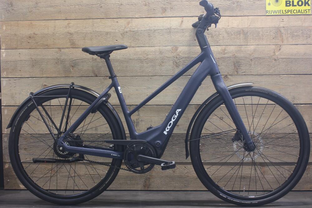 Koga E-F3 Supermetro 400Wh Jeans Wrinke Paint 51 cm, Fietsen en Brommers, Fietsen | Dames | Damesfietsen, Niet ingevuld, Nieuw